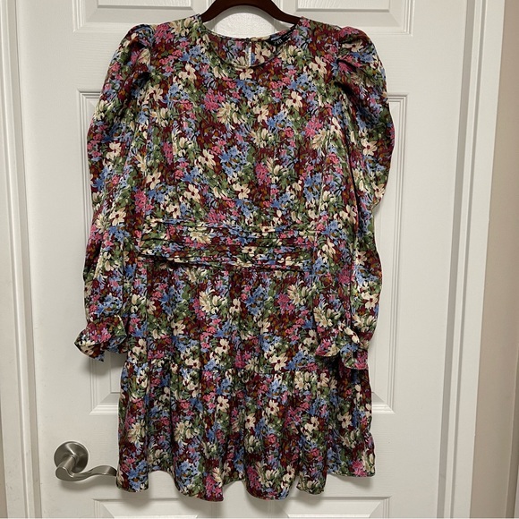 NWT ZARA Floral Dress - Picture 2 of 6